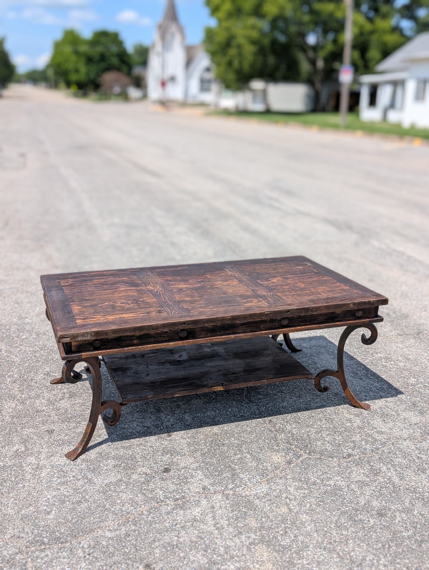 Pesada Iron Coffee Table - Rectangle