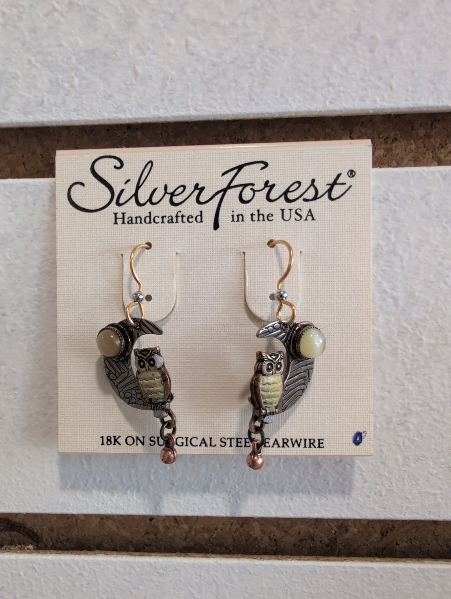 Silver Forest Earrings