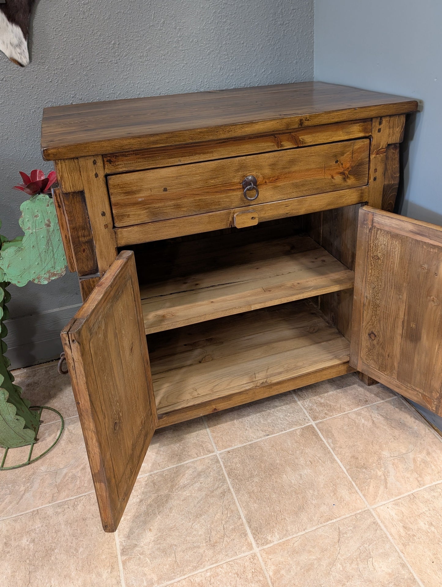 Felipe Solid Pine Cabinet / Vanity