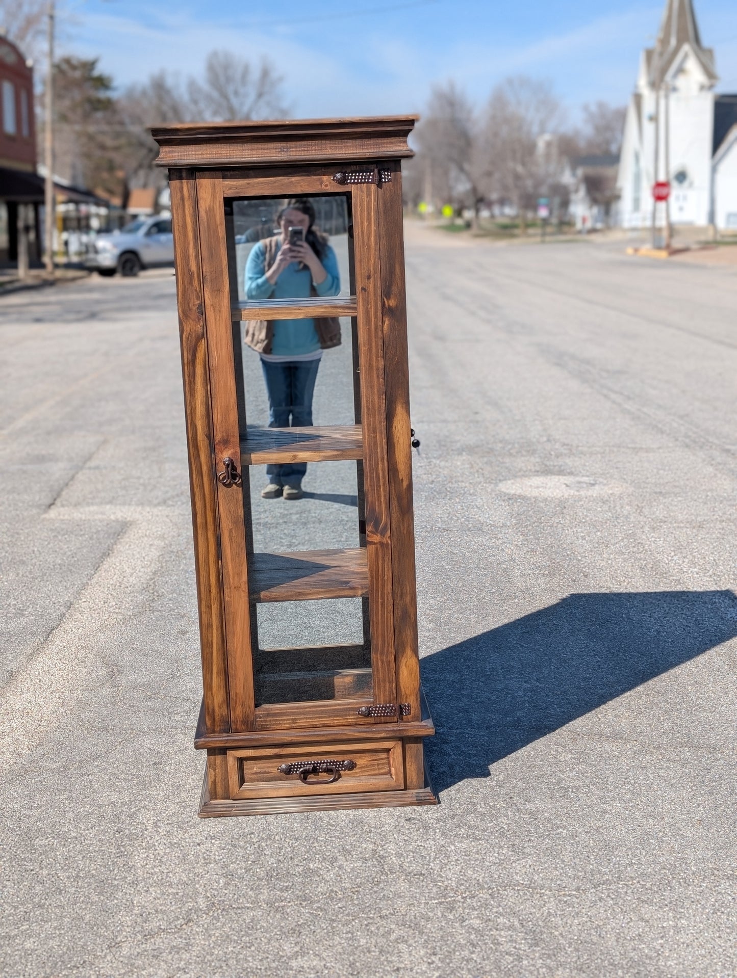 Armed Curio Gun Cabinet - IS