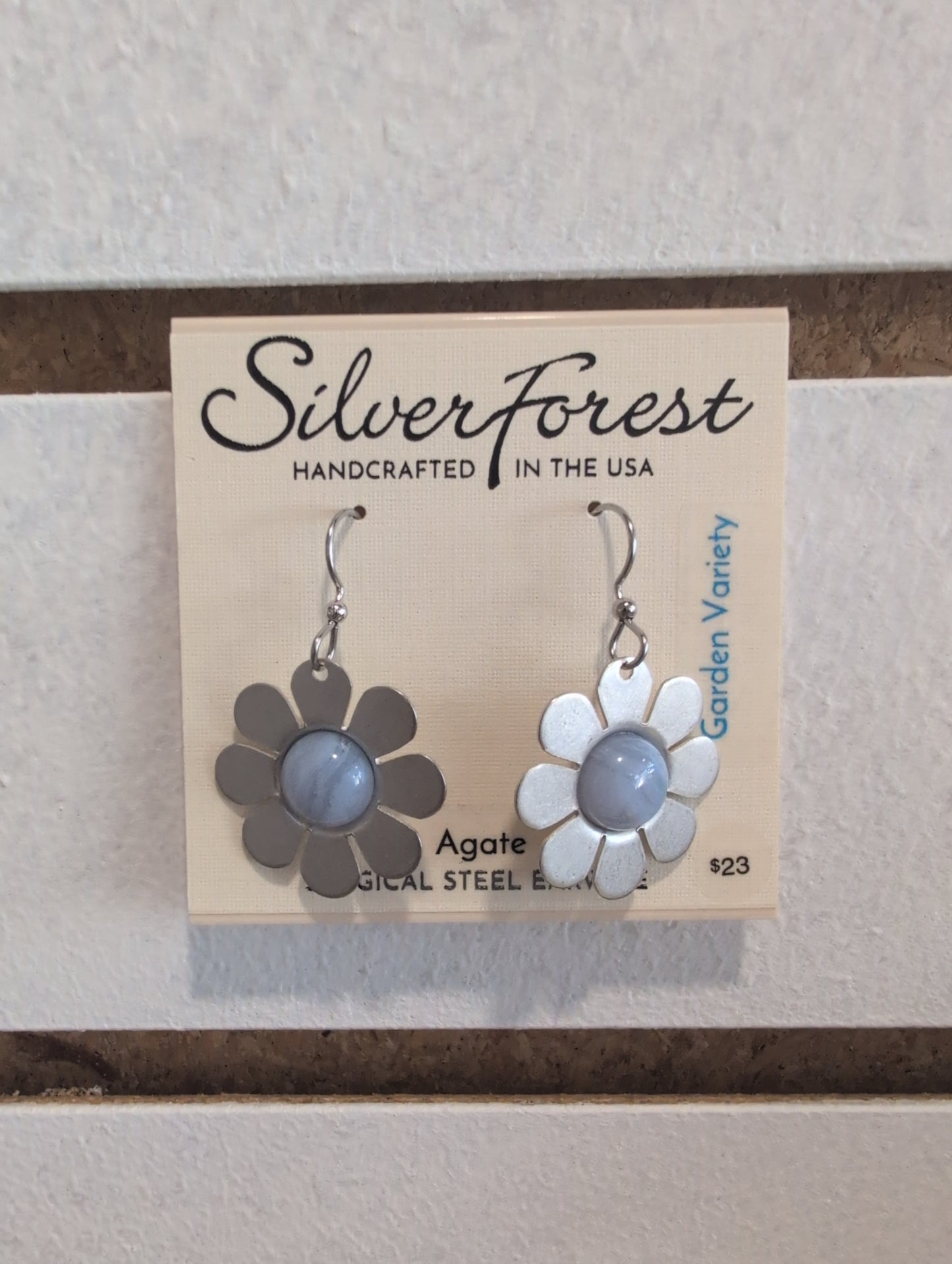 Silver Forest Earrings