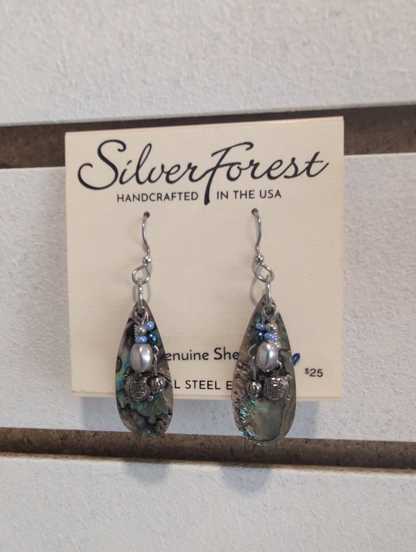 Silver Forest Earrings