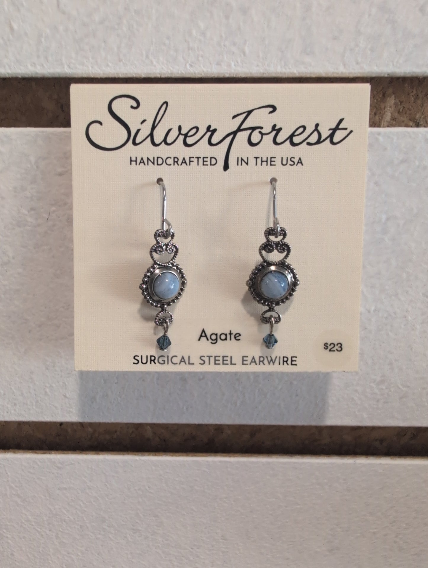 Silver Forest Earrings