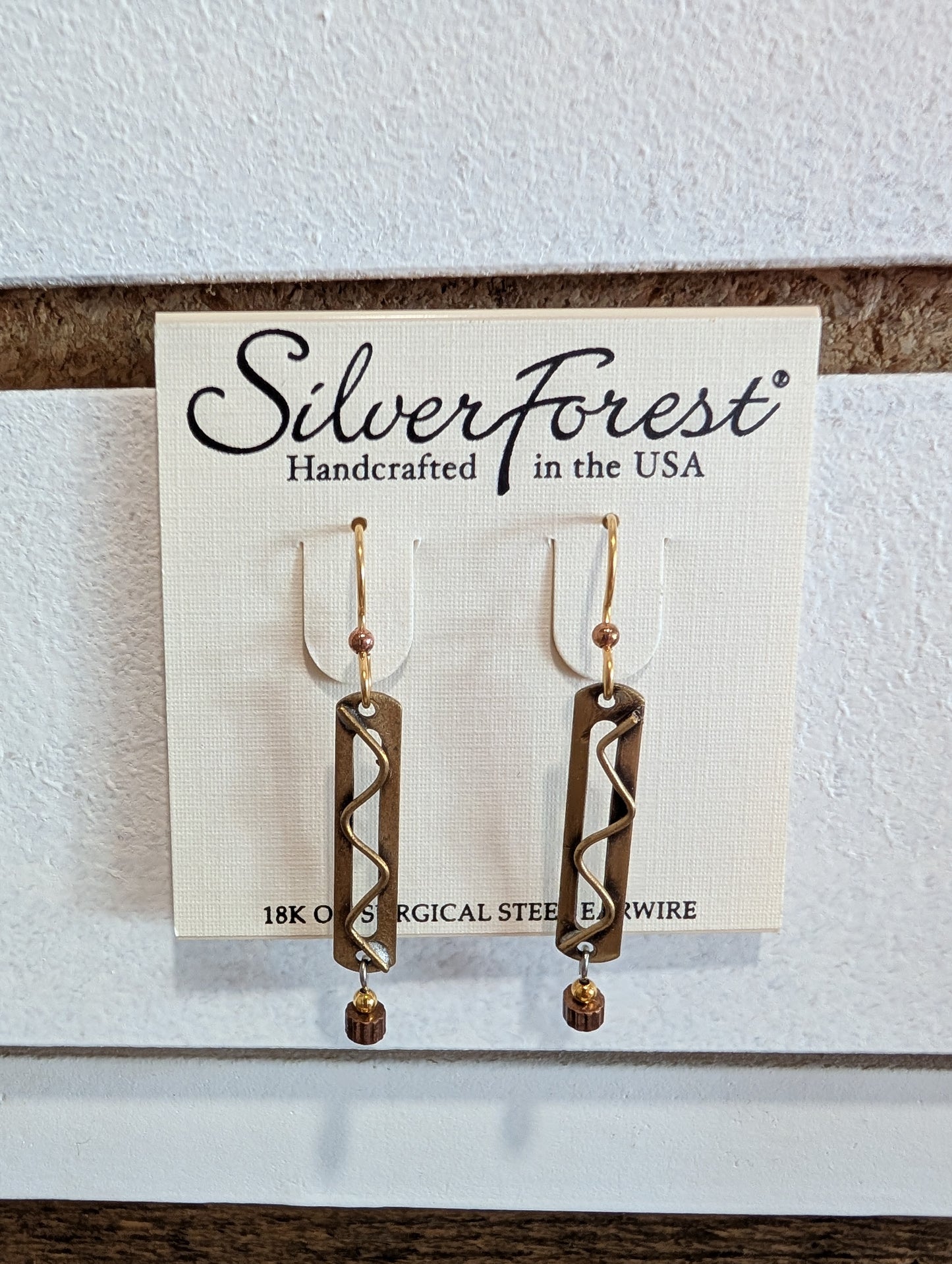Silver Forest Earrings