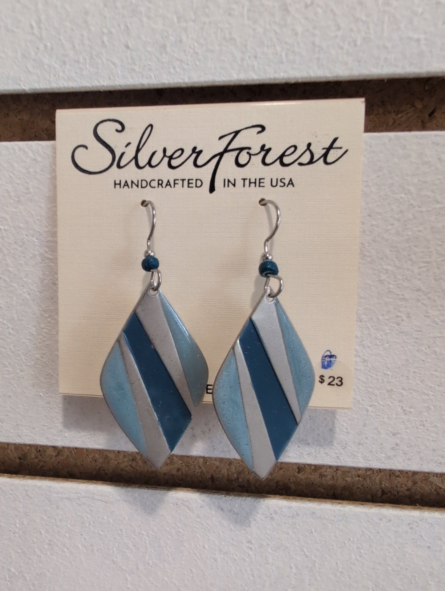 Silver Forest Earrings