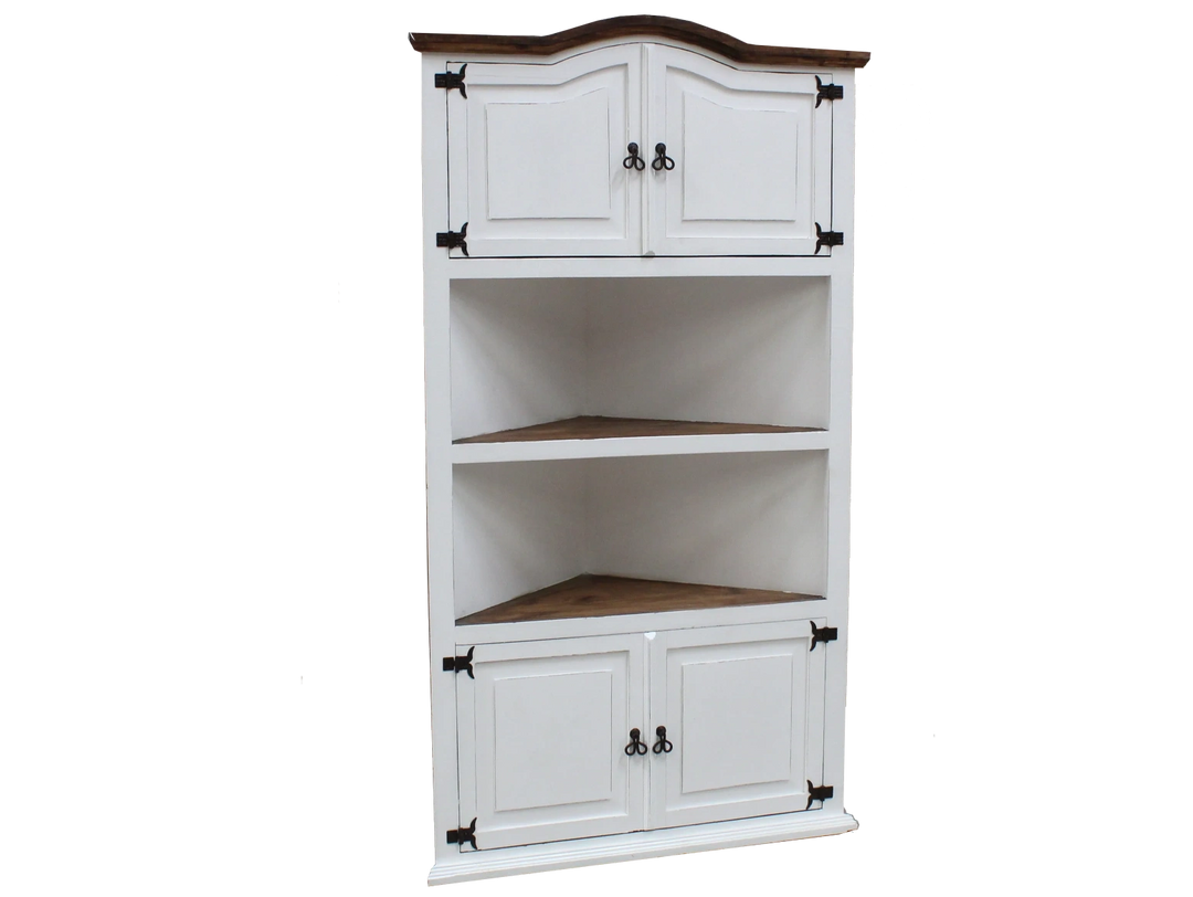 Farmhouse Corner Bookshelf - IS