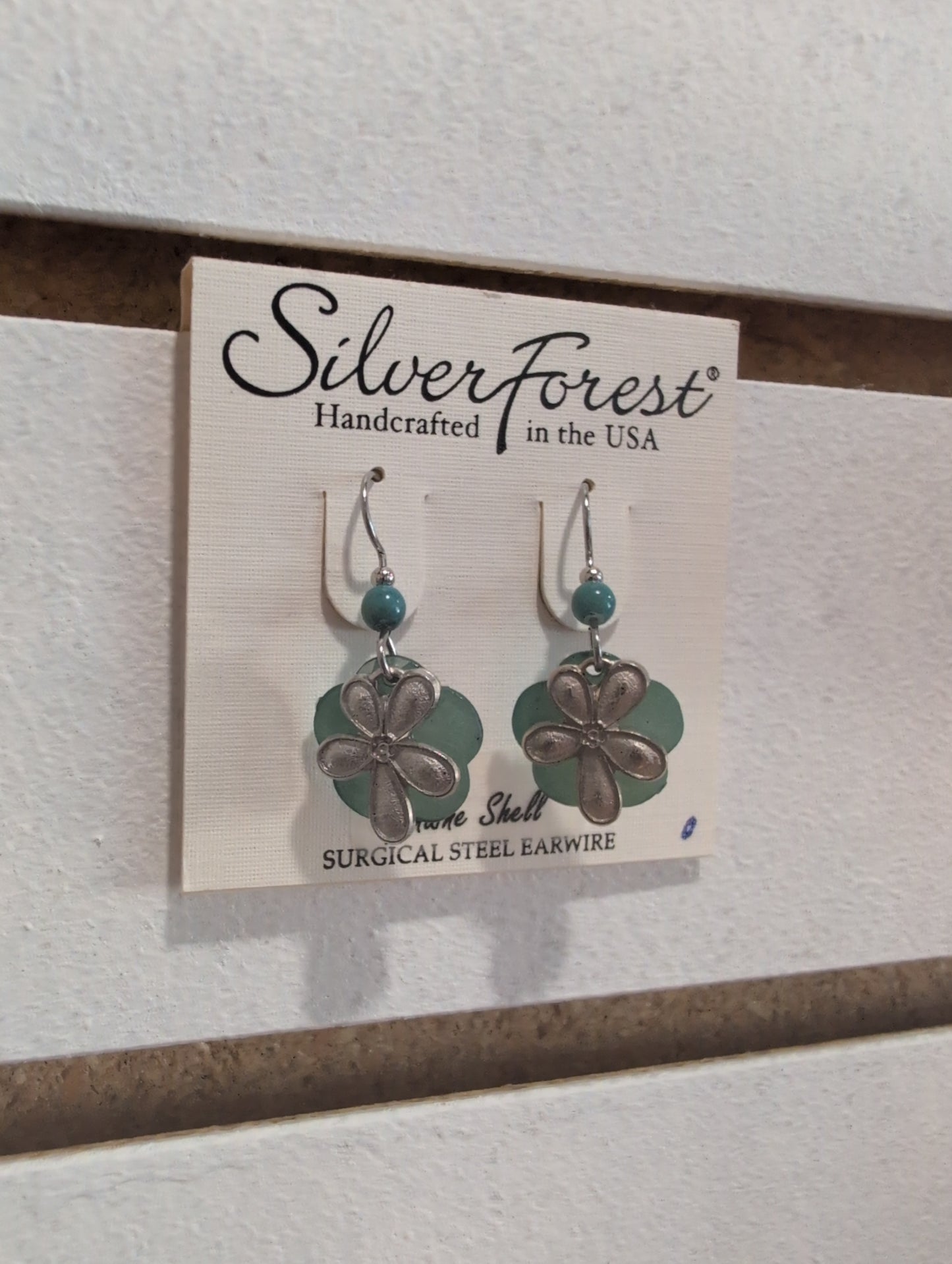 Silver Forest Earrings