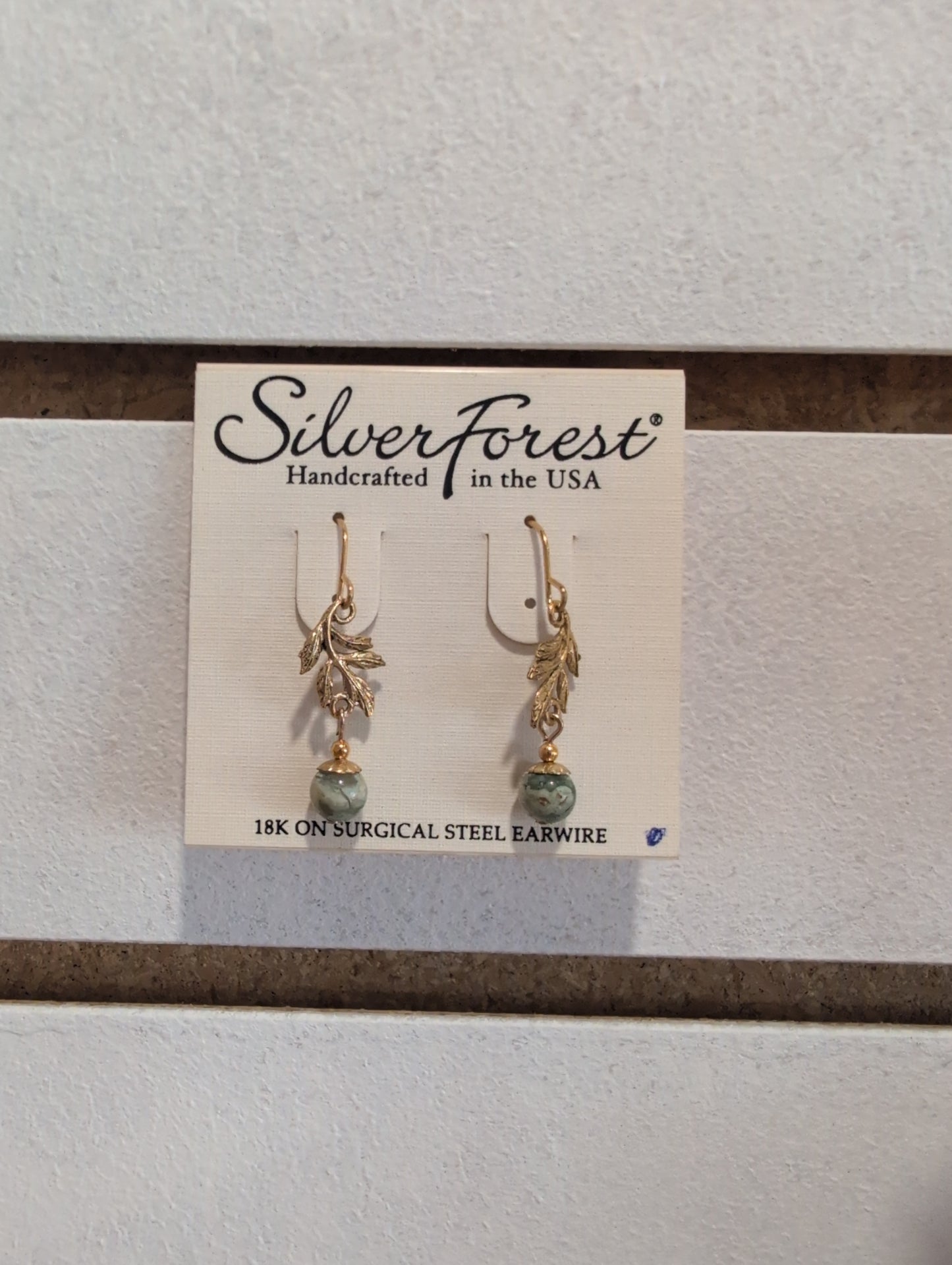 Silver Forest Earrings