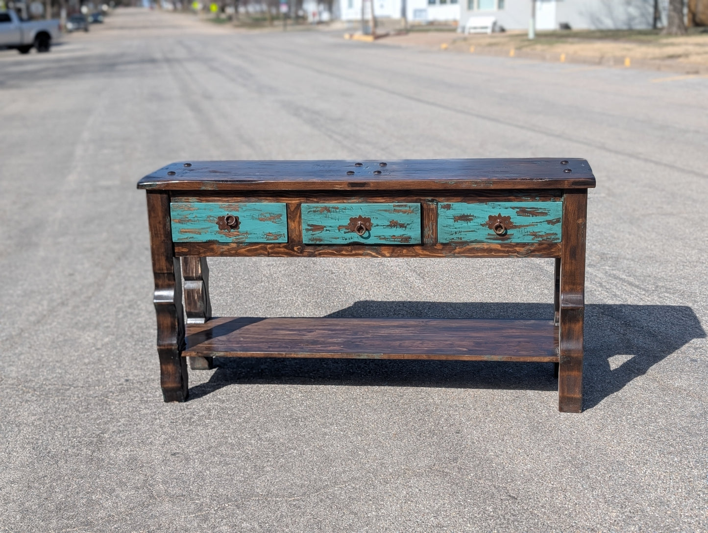 Rusty Nail Sofa Table - IS