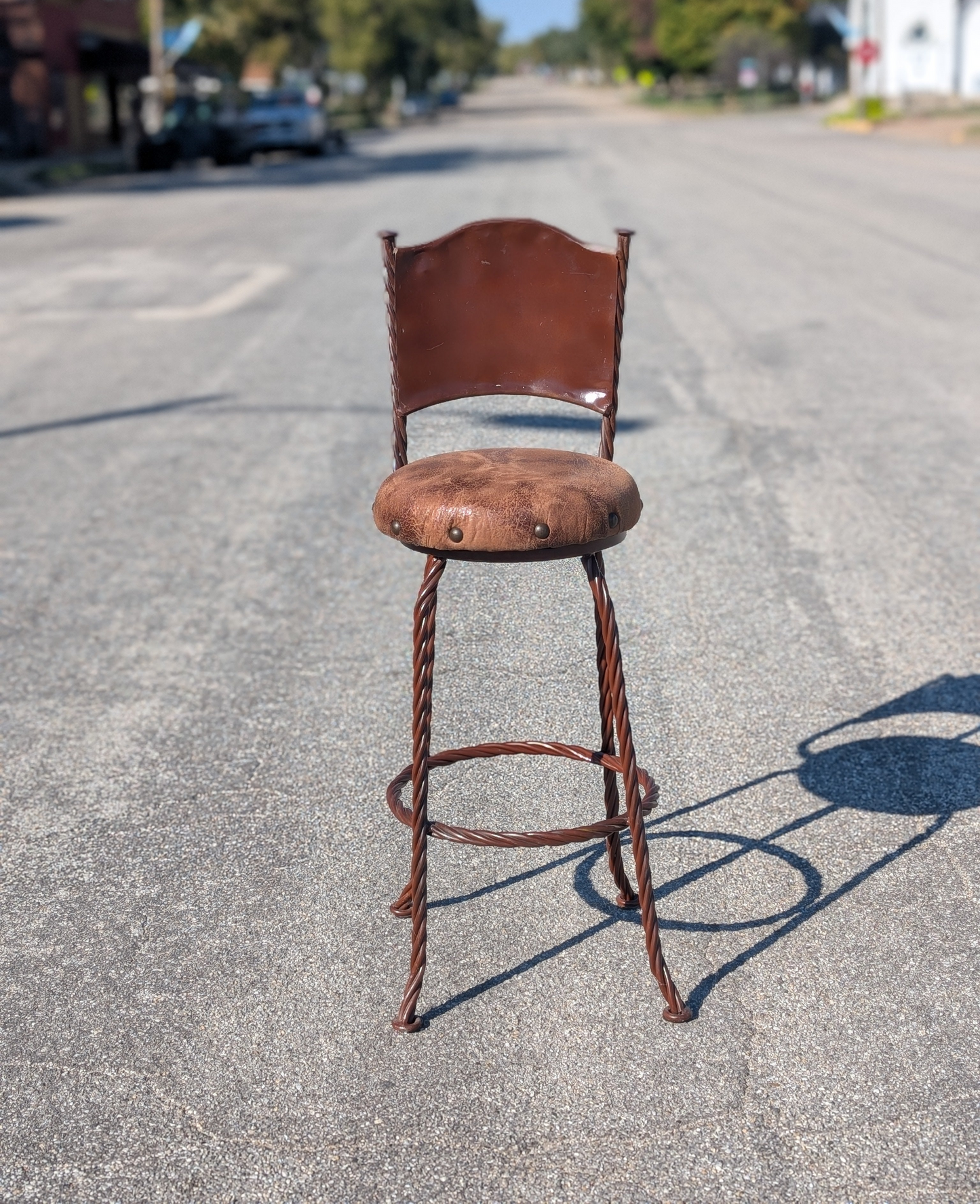 Iron Twist Barstools