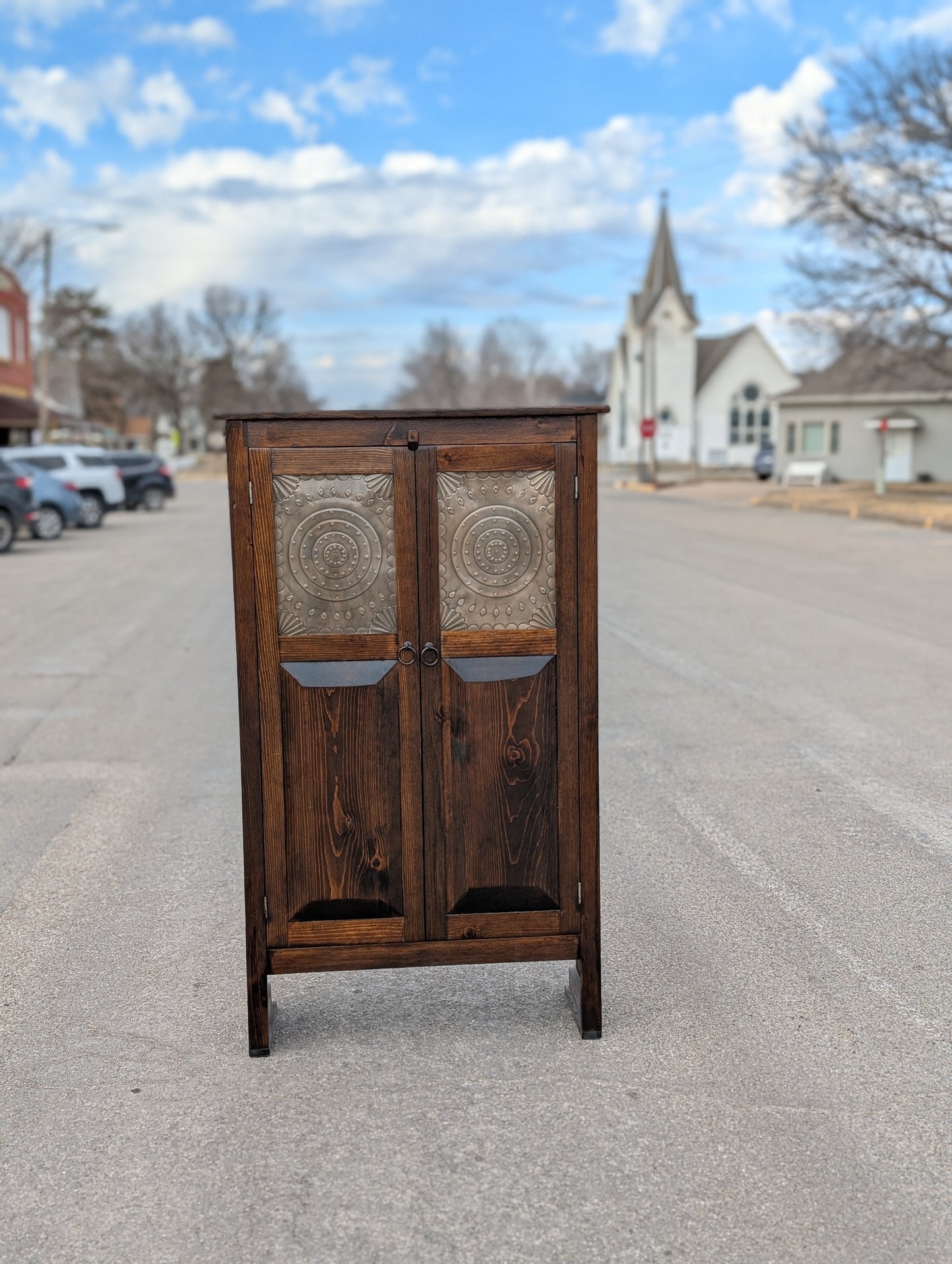Double Metal  Jelly Cabinet - IS