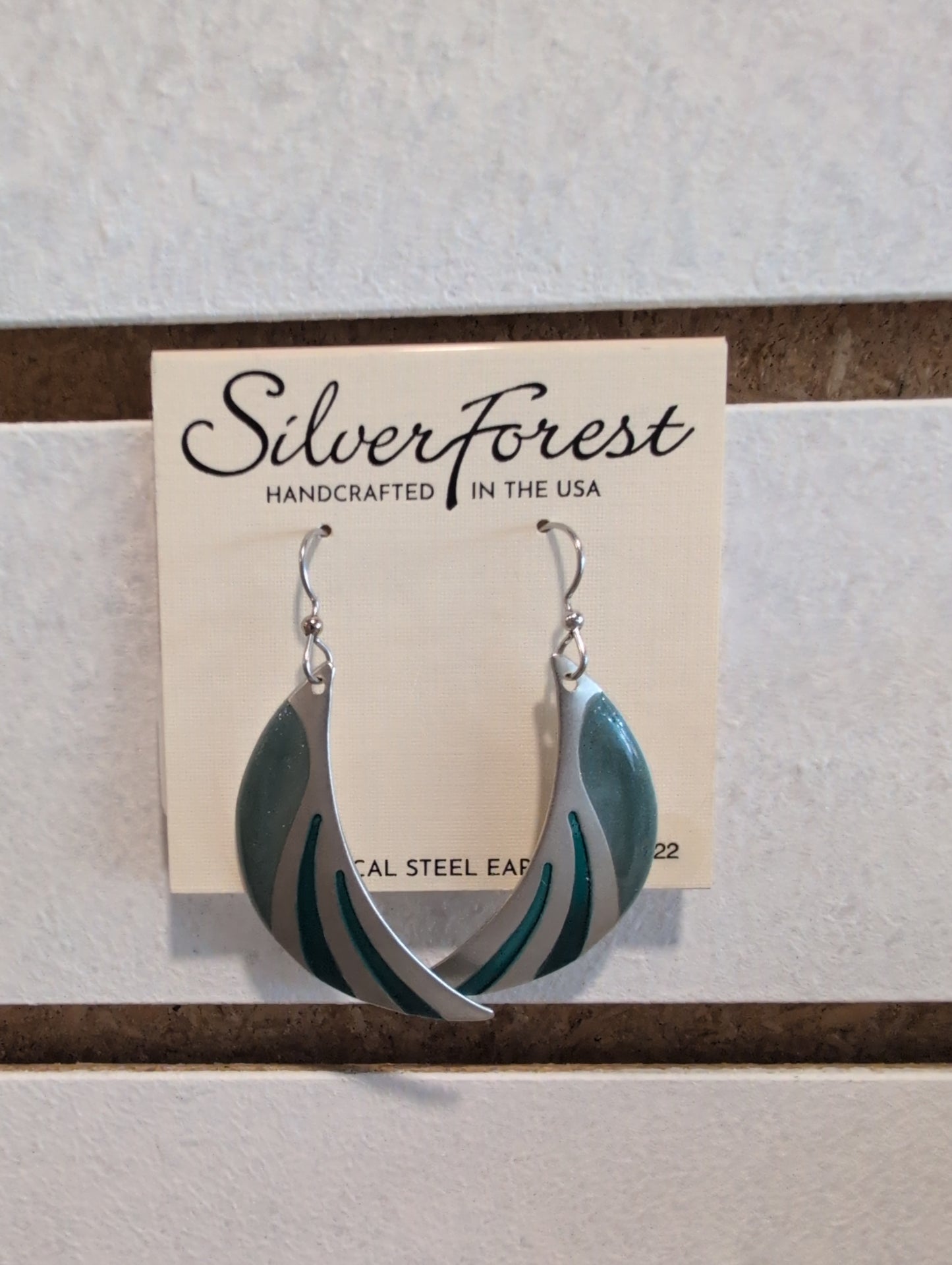 Silver Forest Earrings