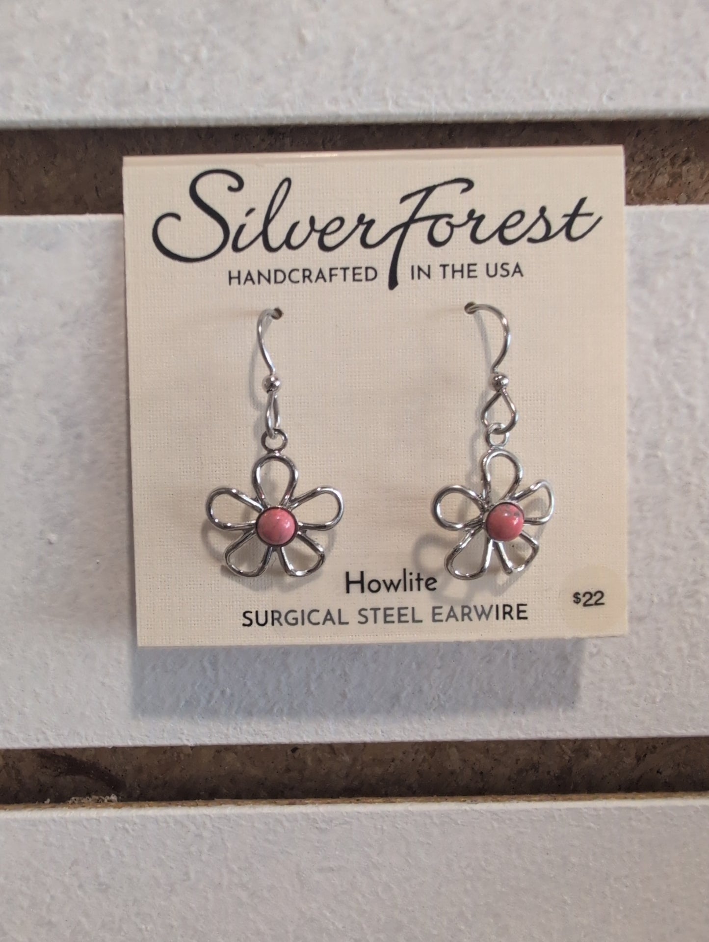 Silver Forest Earrings