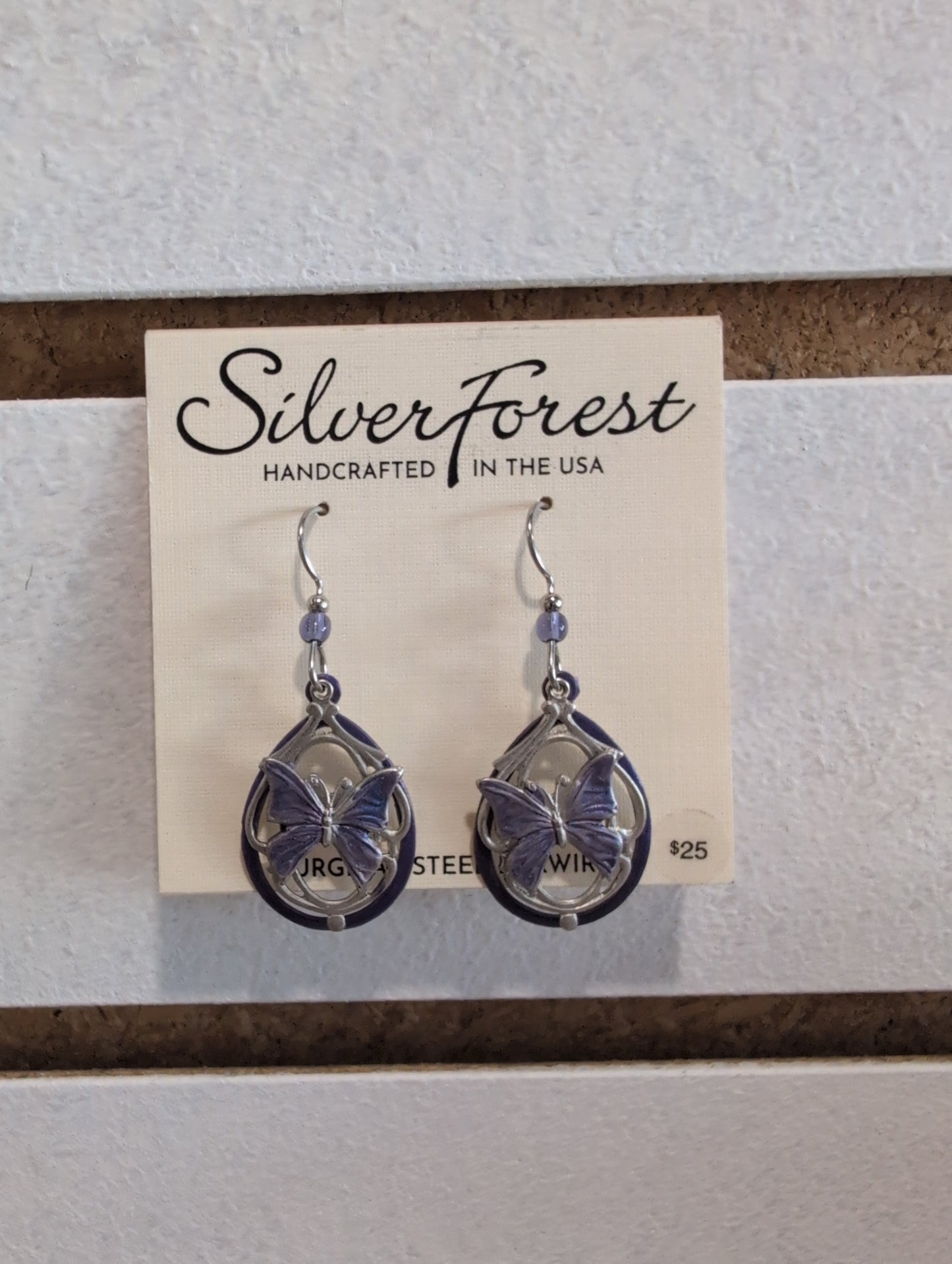 Silver Forest Earrings