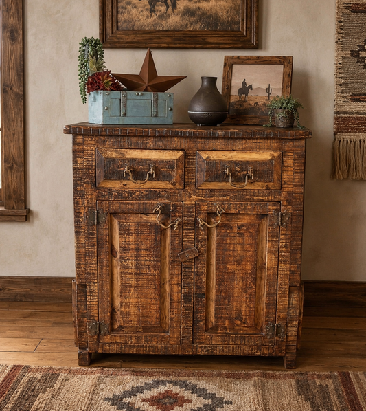 Yugo Reclaimed Wood Cabinet
