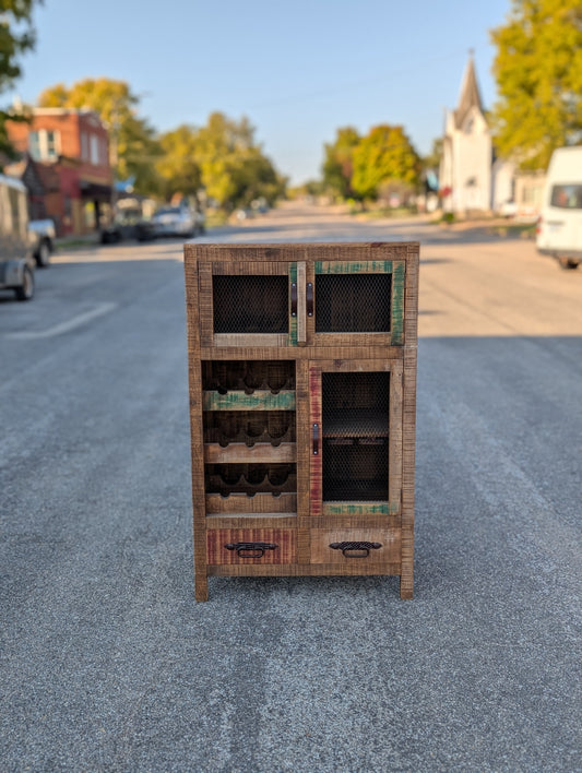 Old Door Wine Rack