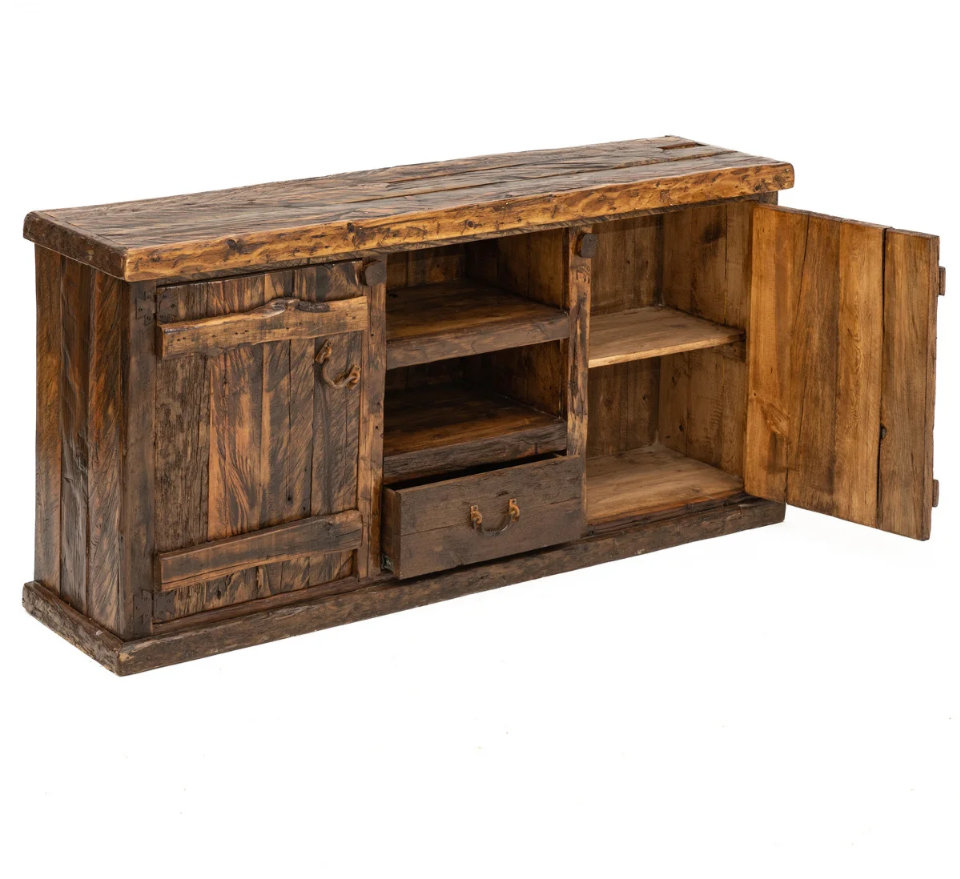 Cabin TV COnsole/Buffet Open Door