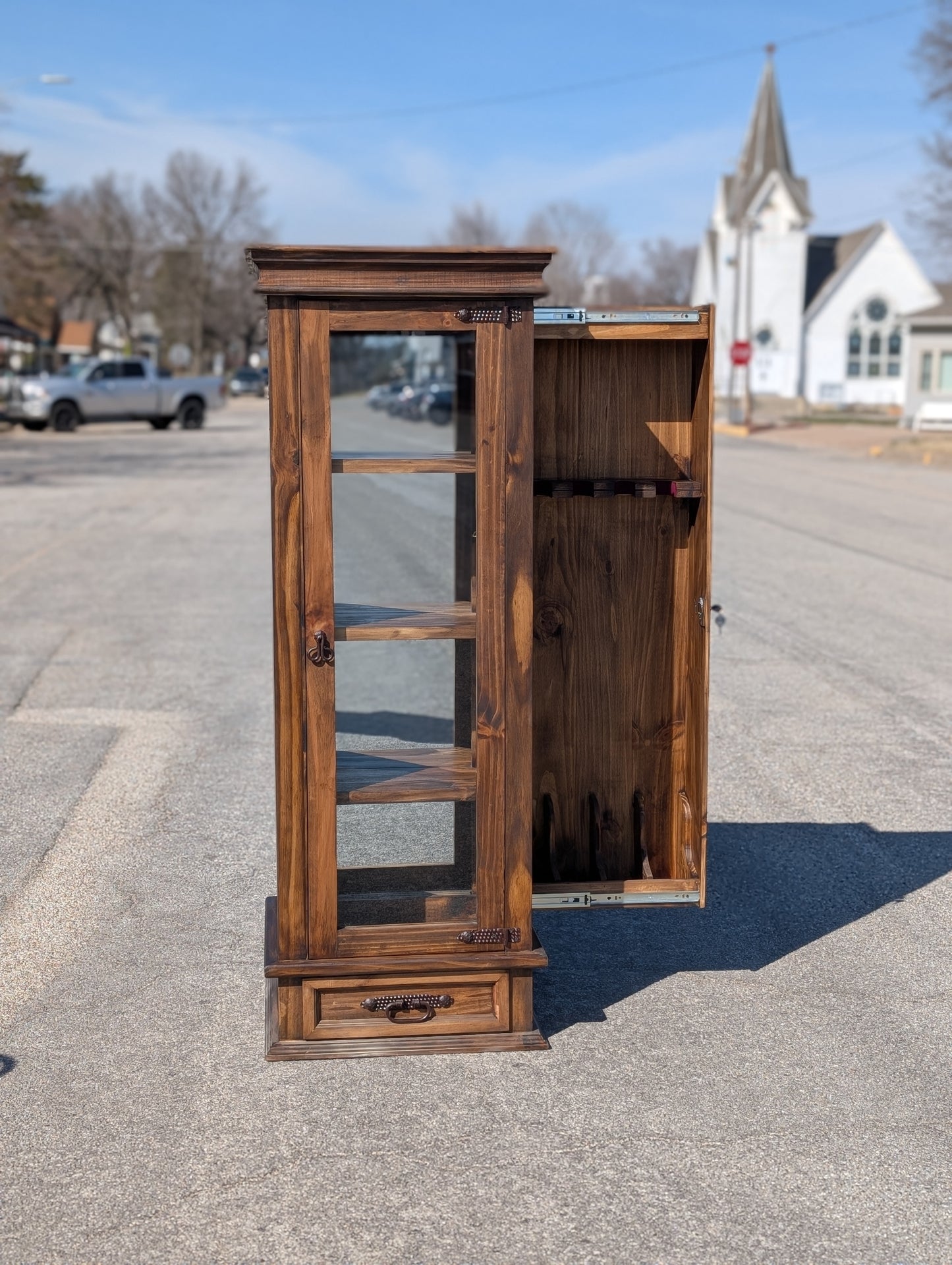Armed Curio Gun Cabinet - IS