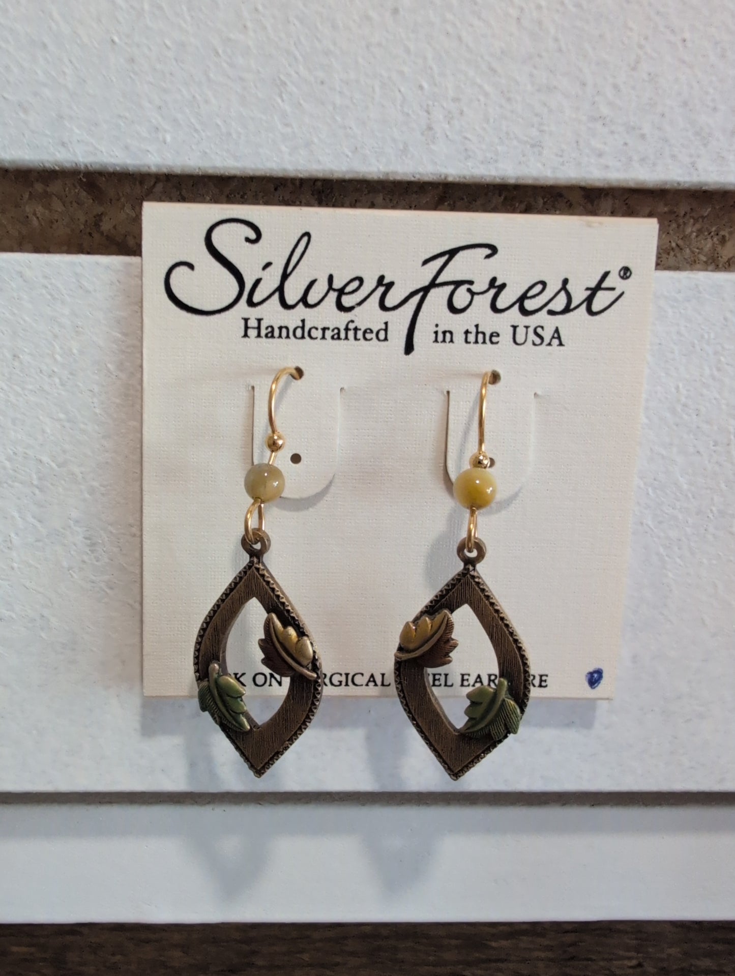 Silver Forest Earrings