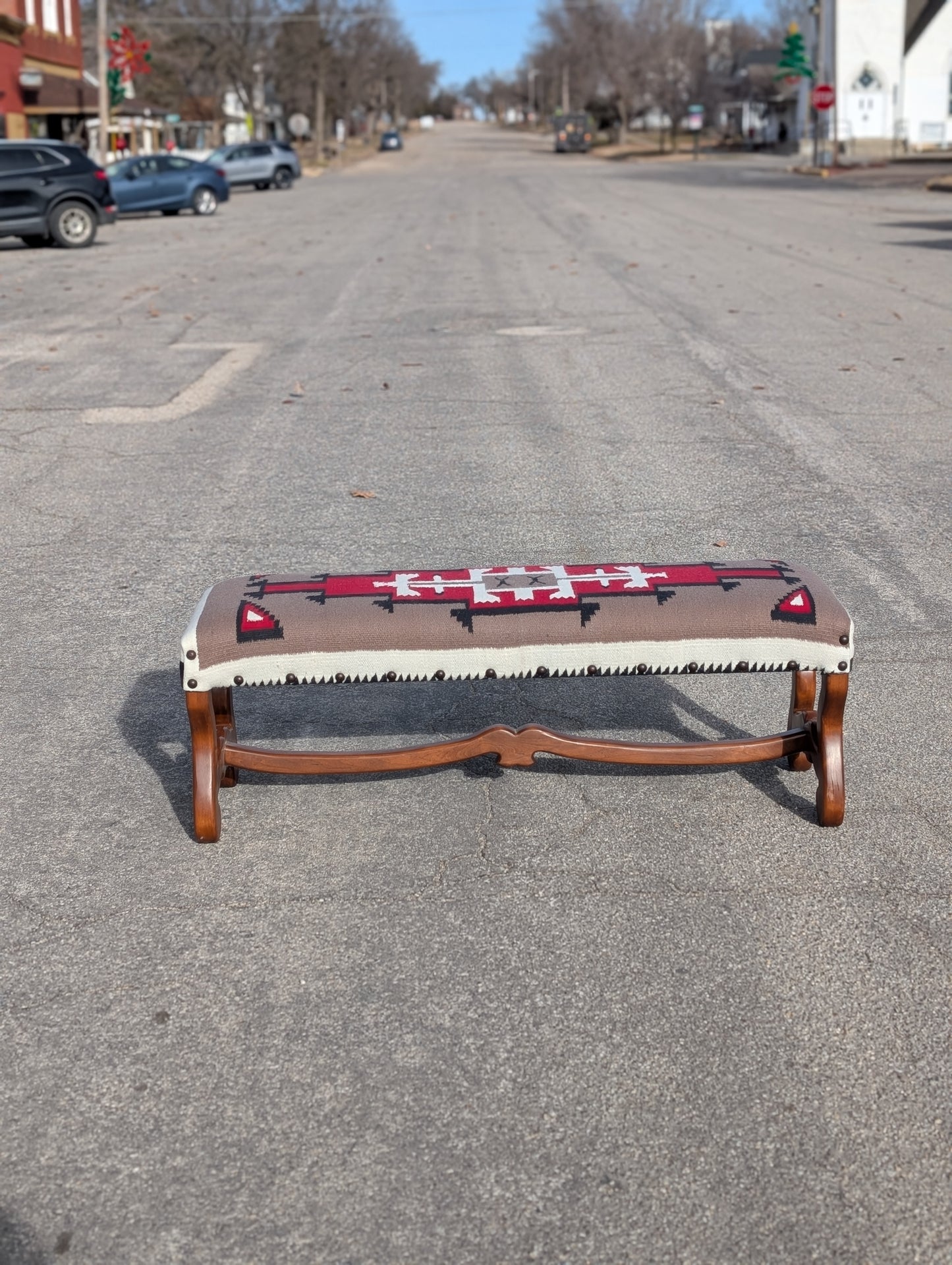 Sedona Canyon Bench - Black/Red