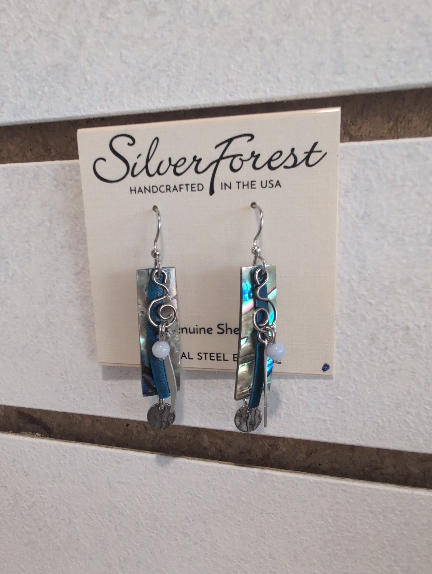 Silver Forest Earrings