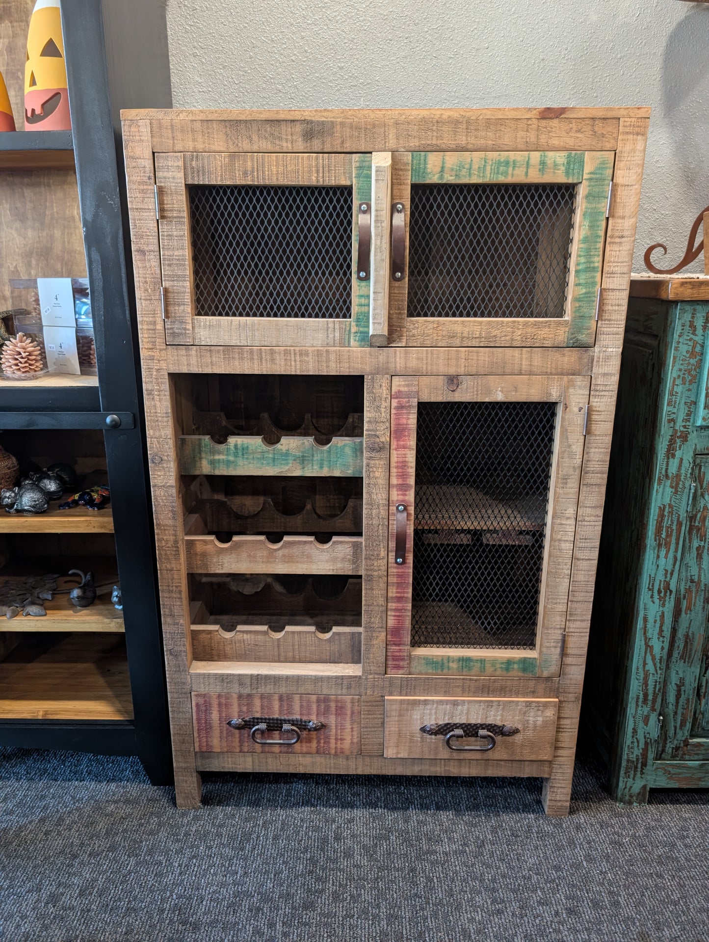 Old Door Wine Rack