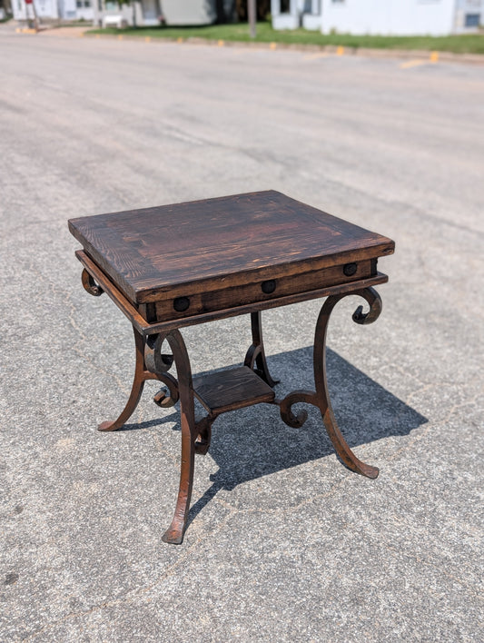 Pesada Iron End Tables - Square - IS