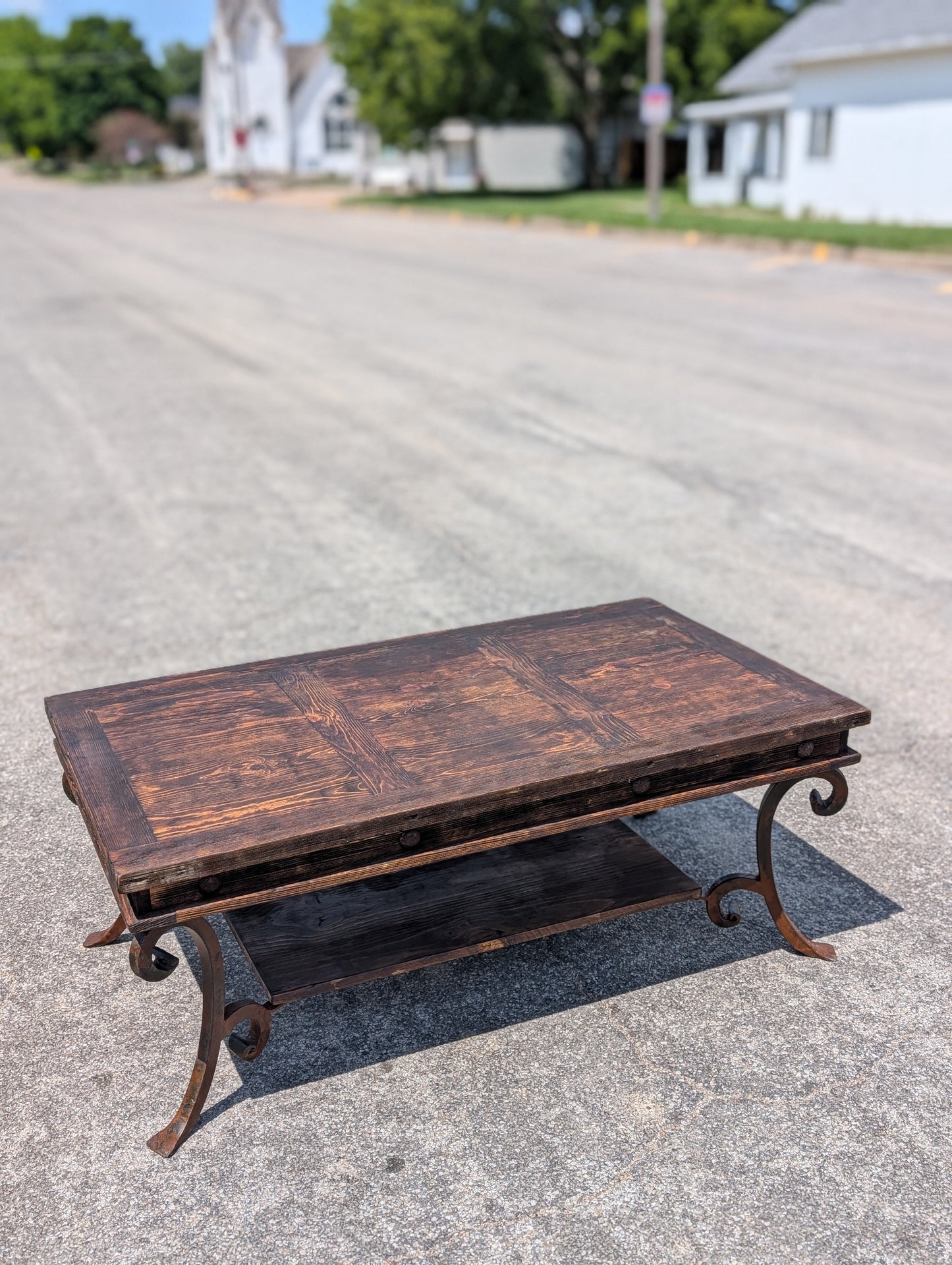 Pesada Iron Coffee Table - Rectangle