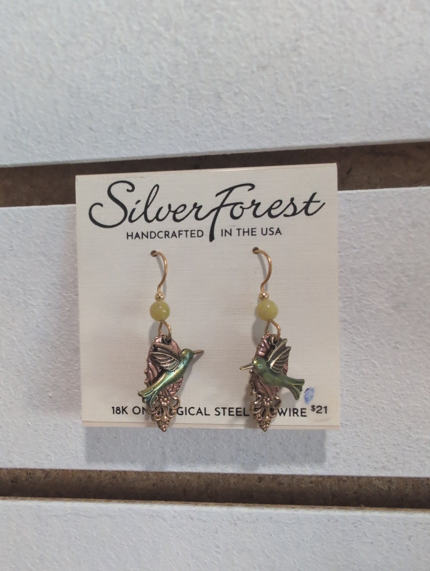 Silver Forest Earrings