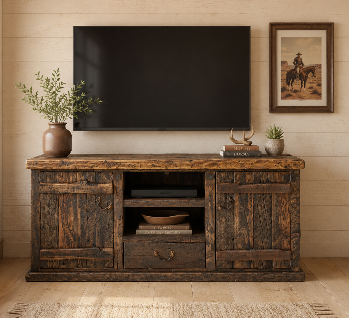 Cabin TV Console/Buffet Room