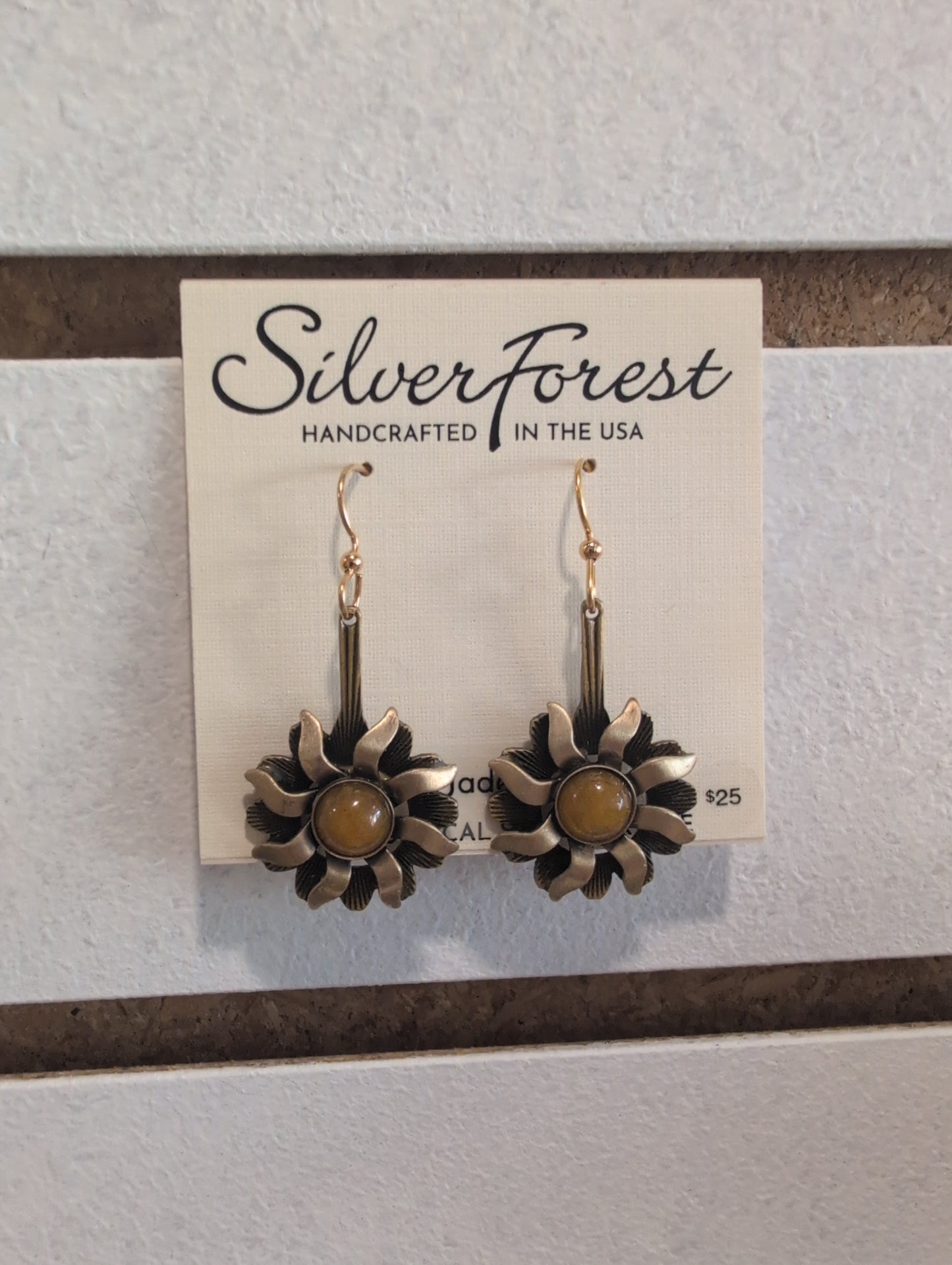Silver Forest Earrings