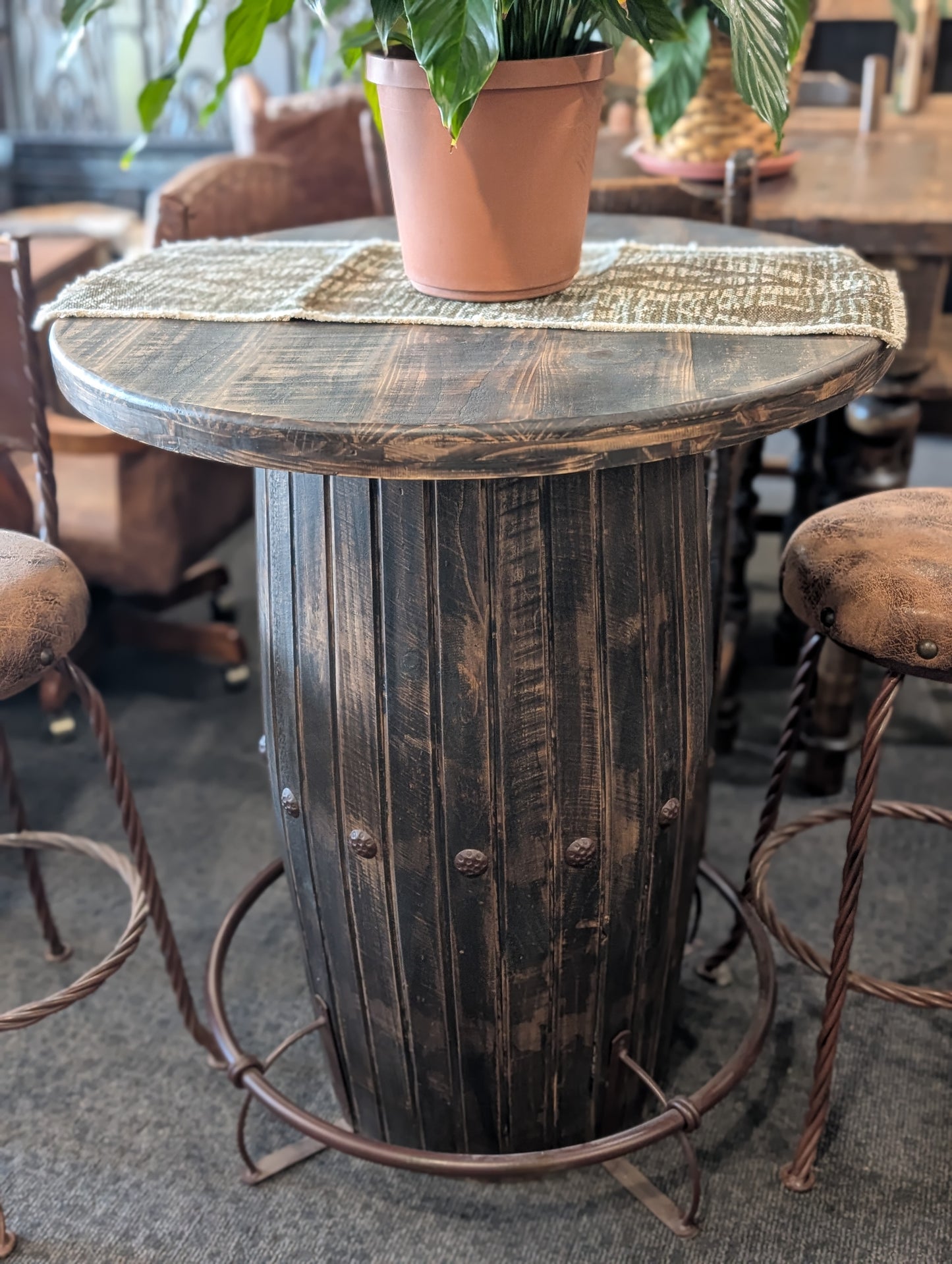 Barrel Pub Table