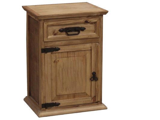 Tall Honey Nightstand - IS