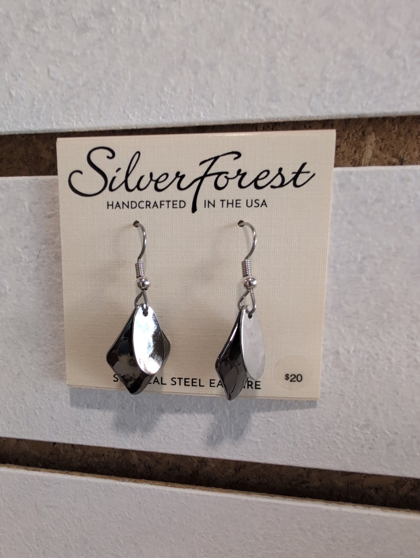 Silver Forest Earrings