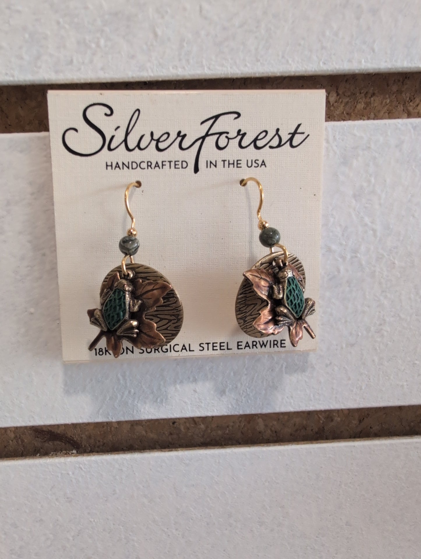 Silver Forest Earrings