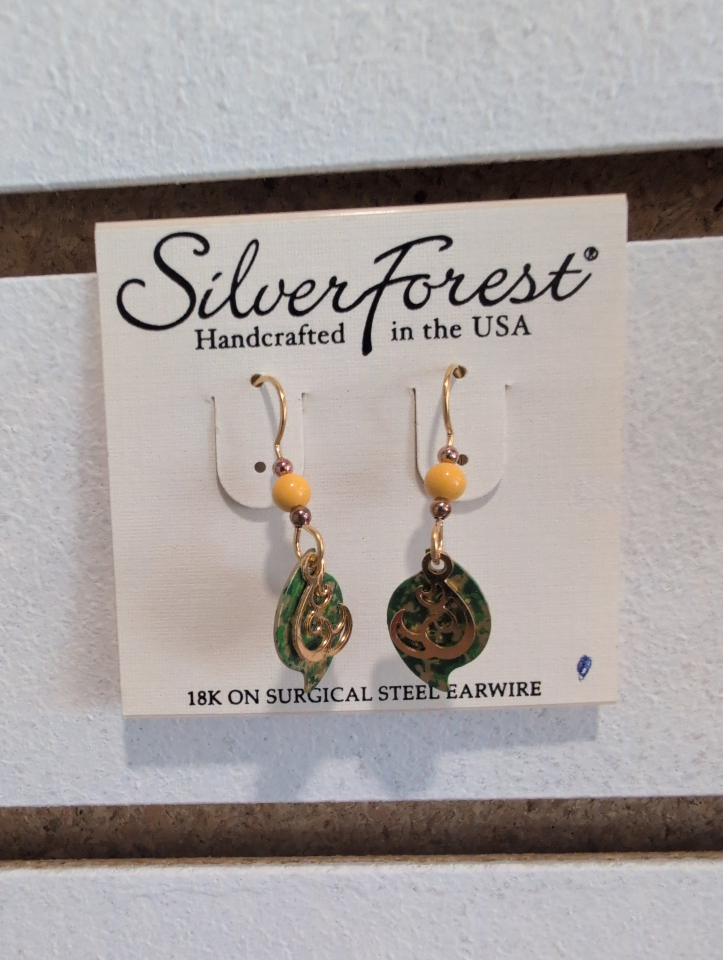 Silver Forest Earrings